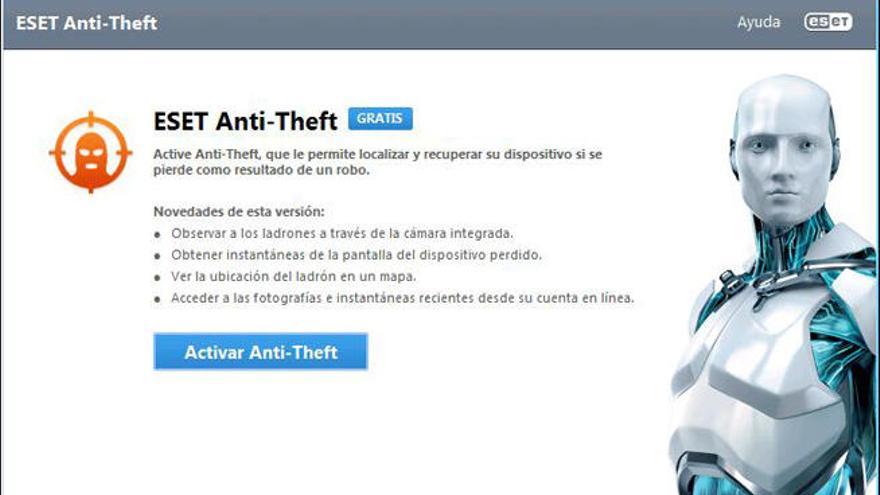 ESET Anti theft.