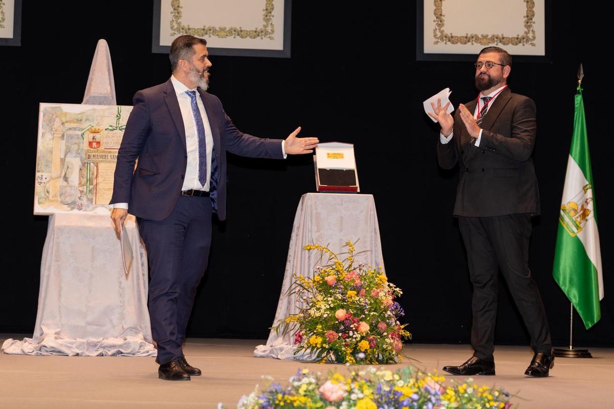 Además de socios, Rafel López y Manu Sánchez son compadres