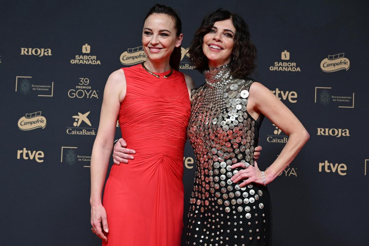 Las actrices Maribel Verdú y Leonor Watling, presentadoras de la gala