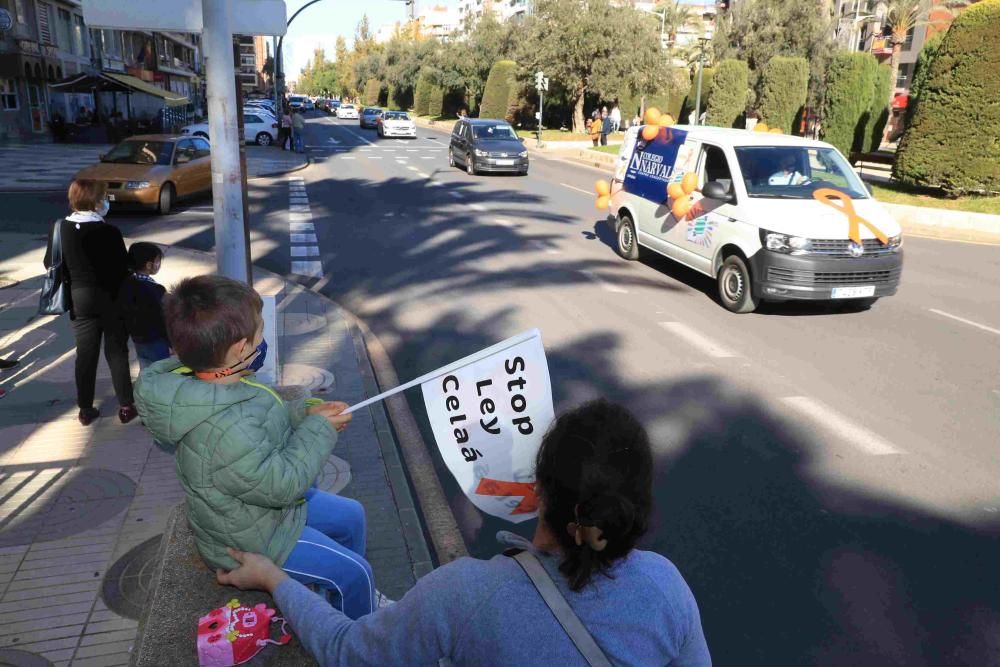 Protesta en Cartagena contra la Ley Celaá