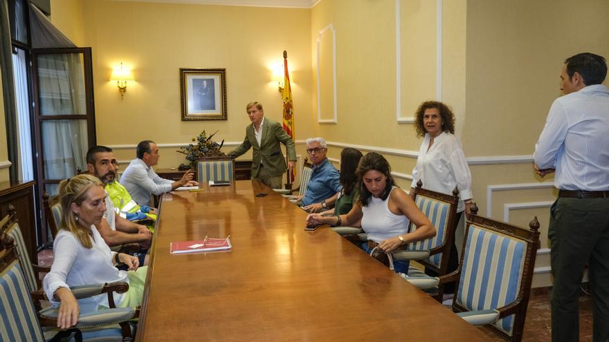 Decepción entre los trabajadores municipales tras la reunión con el alcalde de Badajoz