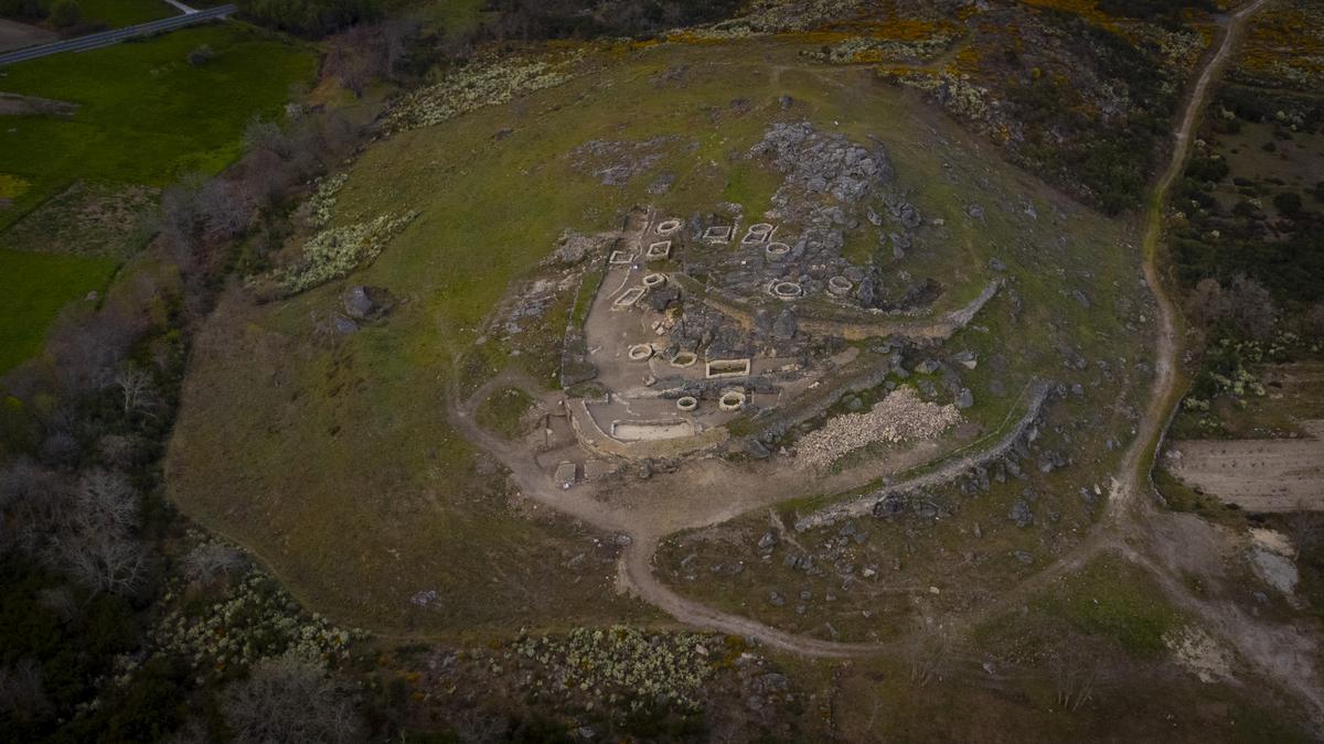 A Cidá de A Saceda, en Cualedro, ya estaba habitada hace 2.500 años.