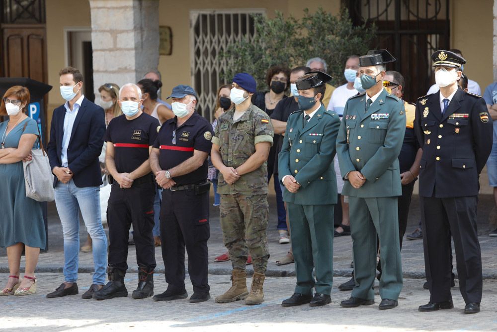 Acto institucional de la Policía Local en Sagunt.