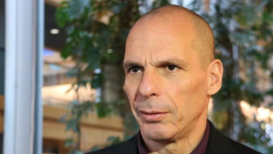 L&#039;exministre de finances grec Iannis Varufakis.