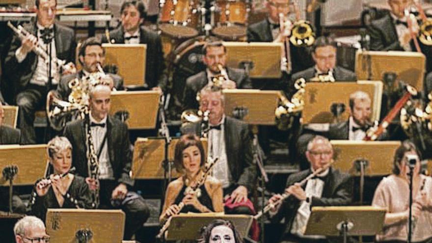 Luz Casal, durante su concierto en el Teatro Real.