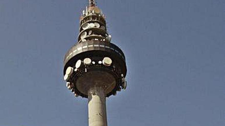 El edificio de Torrespaña, en Madrid.