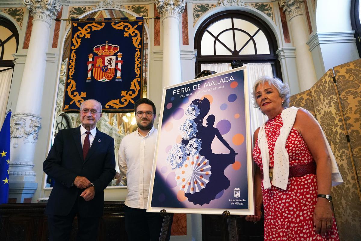 Presentan el cartel de la Feria de Málaga 2023