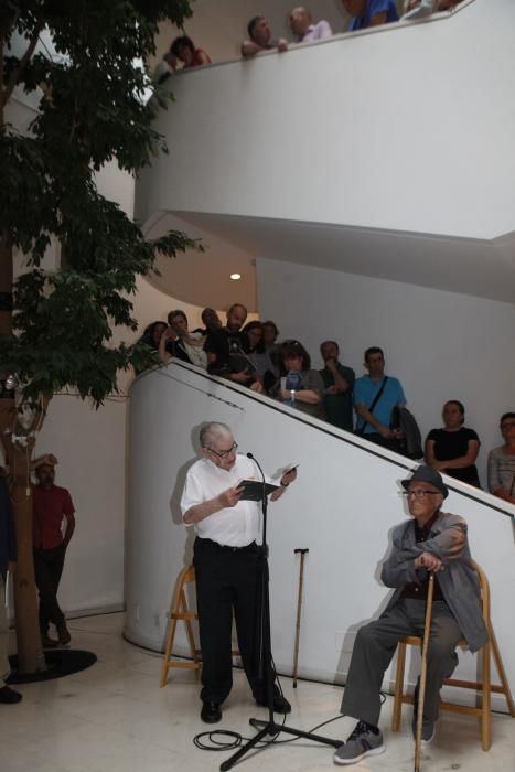 Inauguración de la exposición de Alejandro Mieres en el Museo Baroja