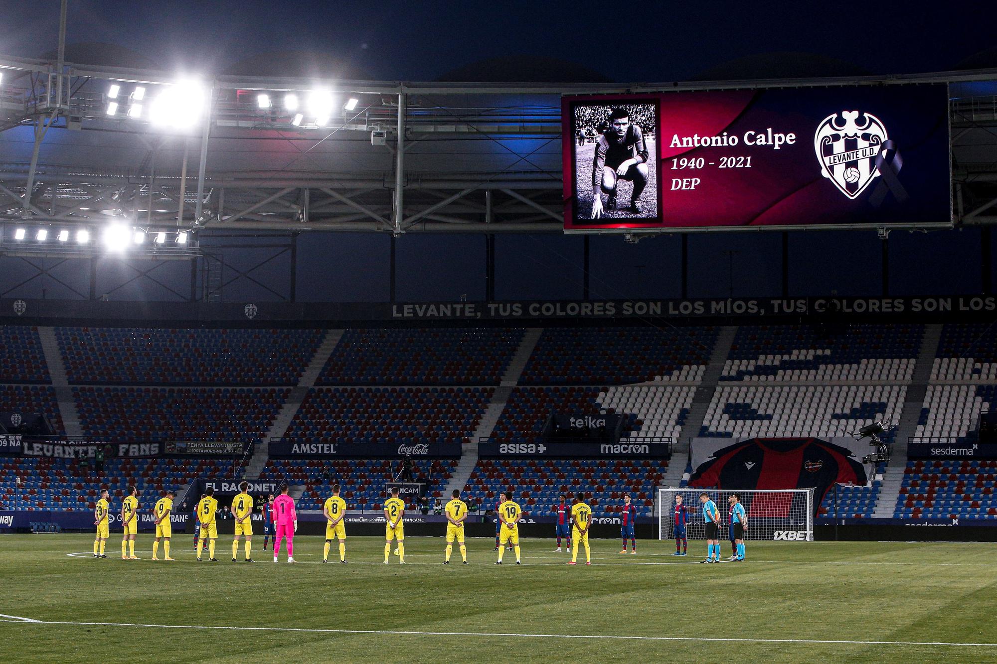 Las mejores imágenes del Levante-Villarreal