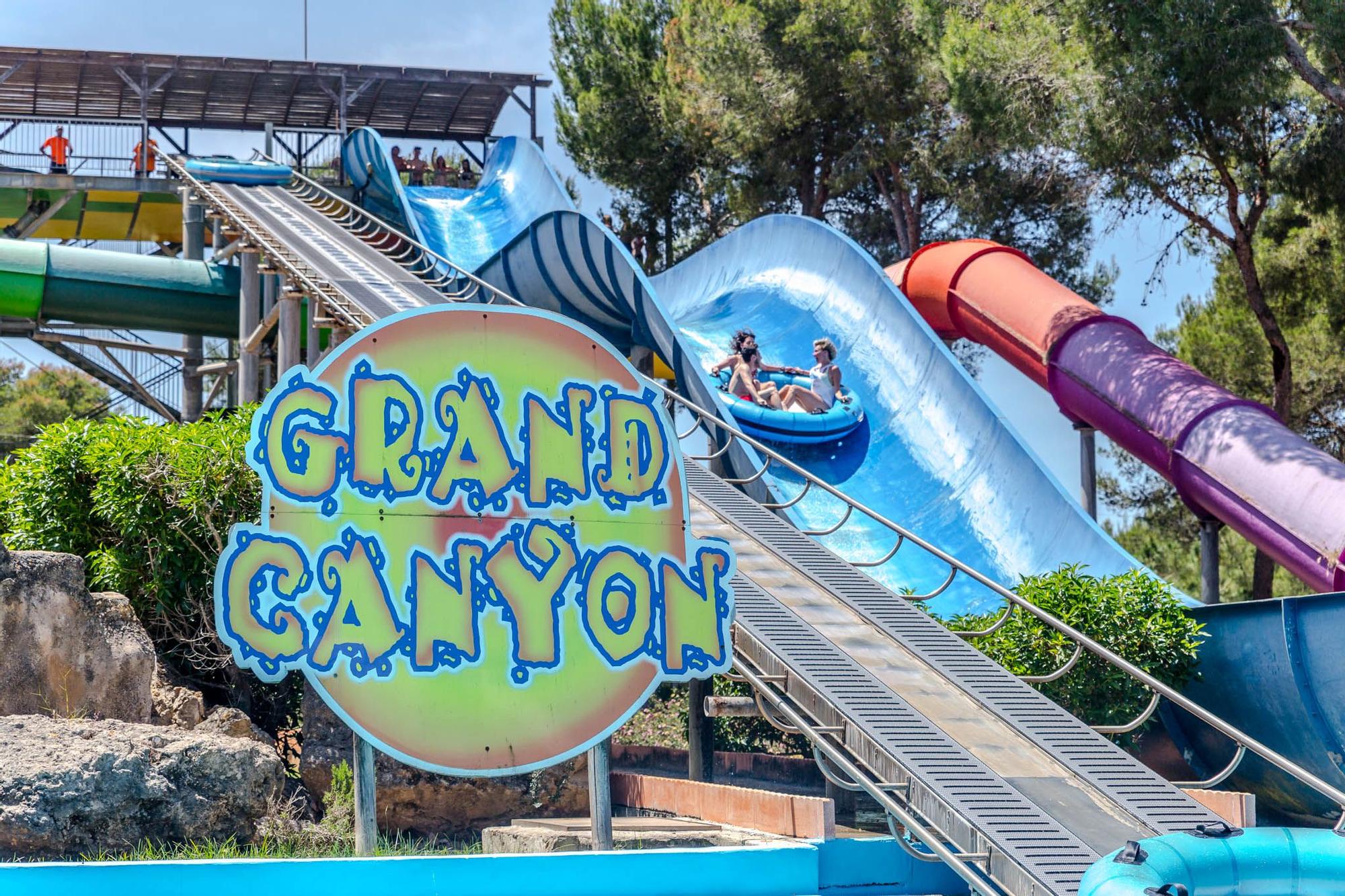 Las mejores atracciones del parque acuático Aqualand