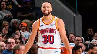 Curry y LeBron se 'pican' a triples en una noche histórica para la NBA