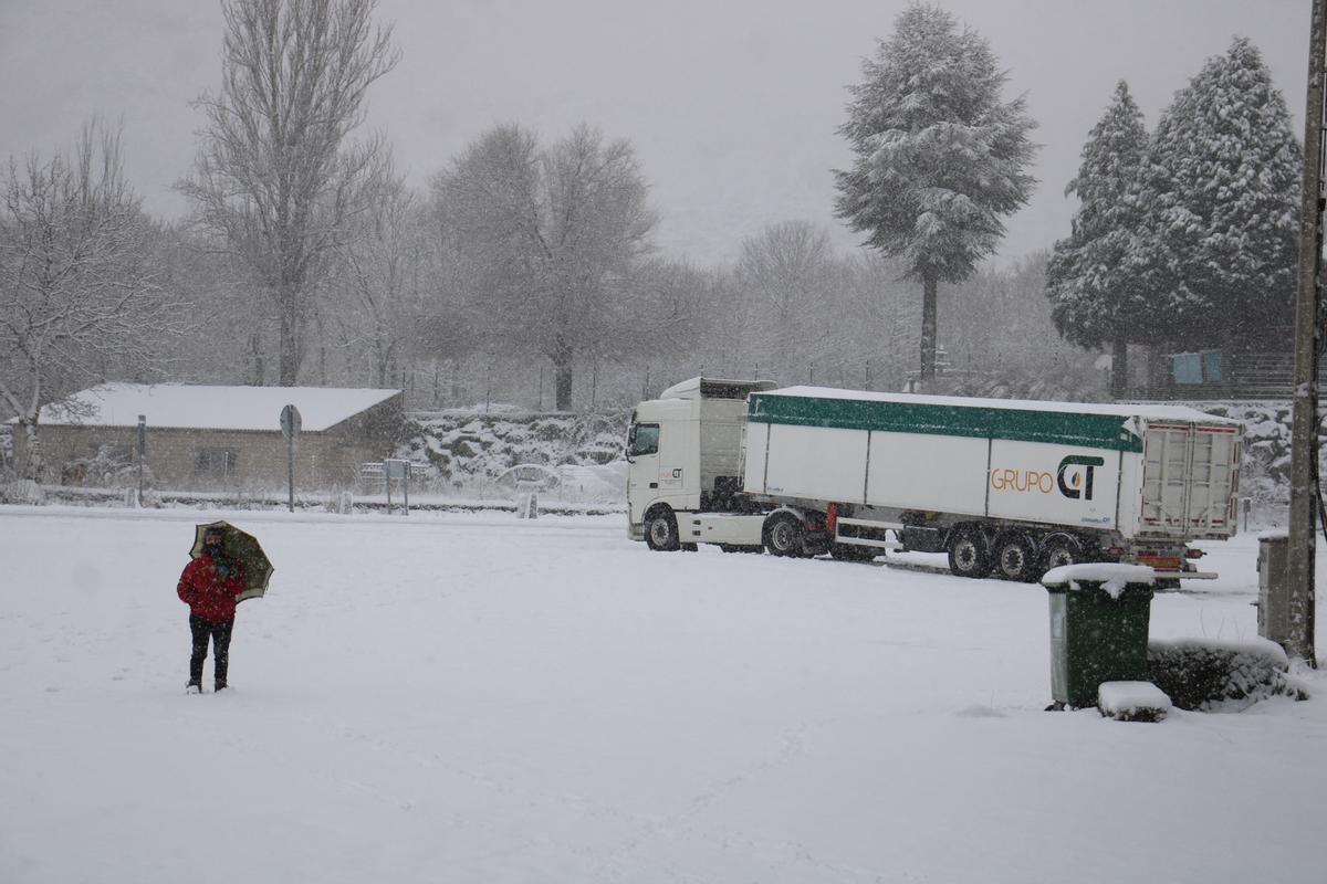 GALERÍA | Primera gran nevada del año en Sanabria