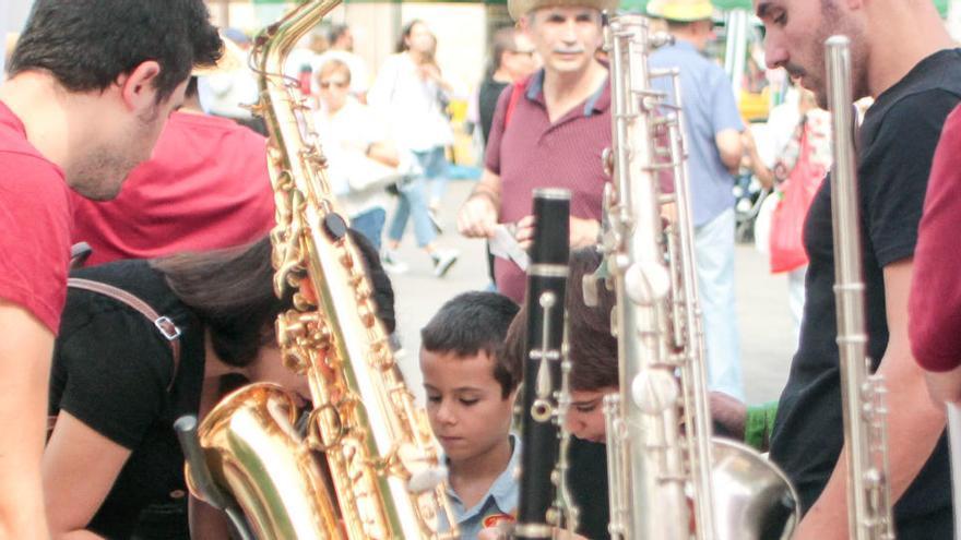 Las sociedades musicales invitan a las familias a matricular a sus hijos en la red de escuelas el próximo curso