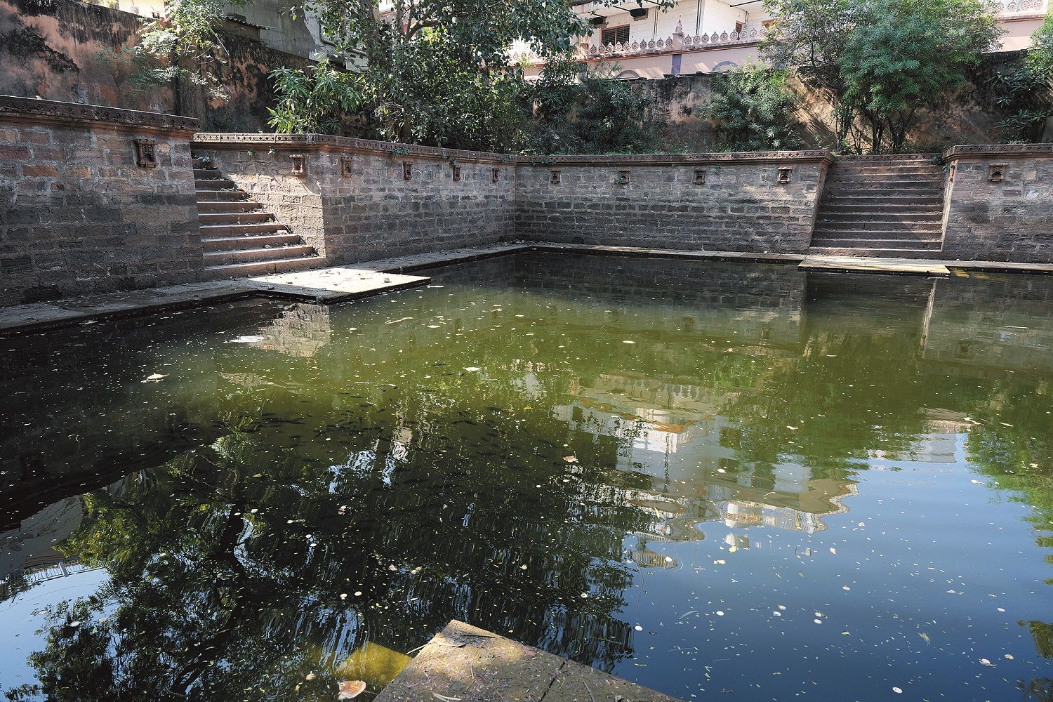 Sistemas de agua históricos de Bhuj, India.