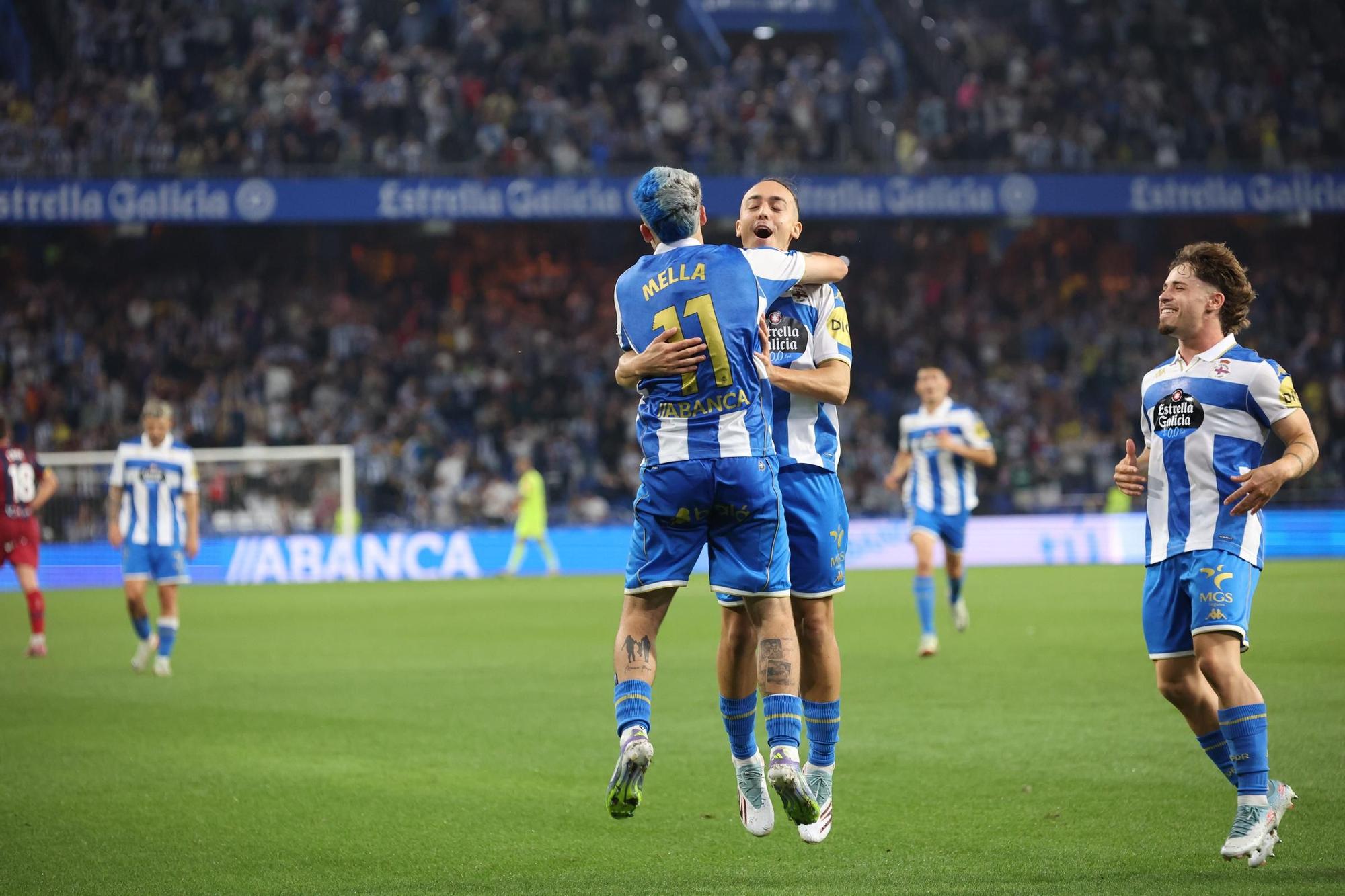 Las mejores imágenes del Deportivo - Huesca