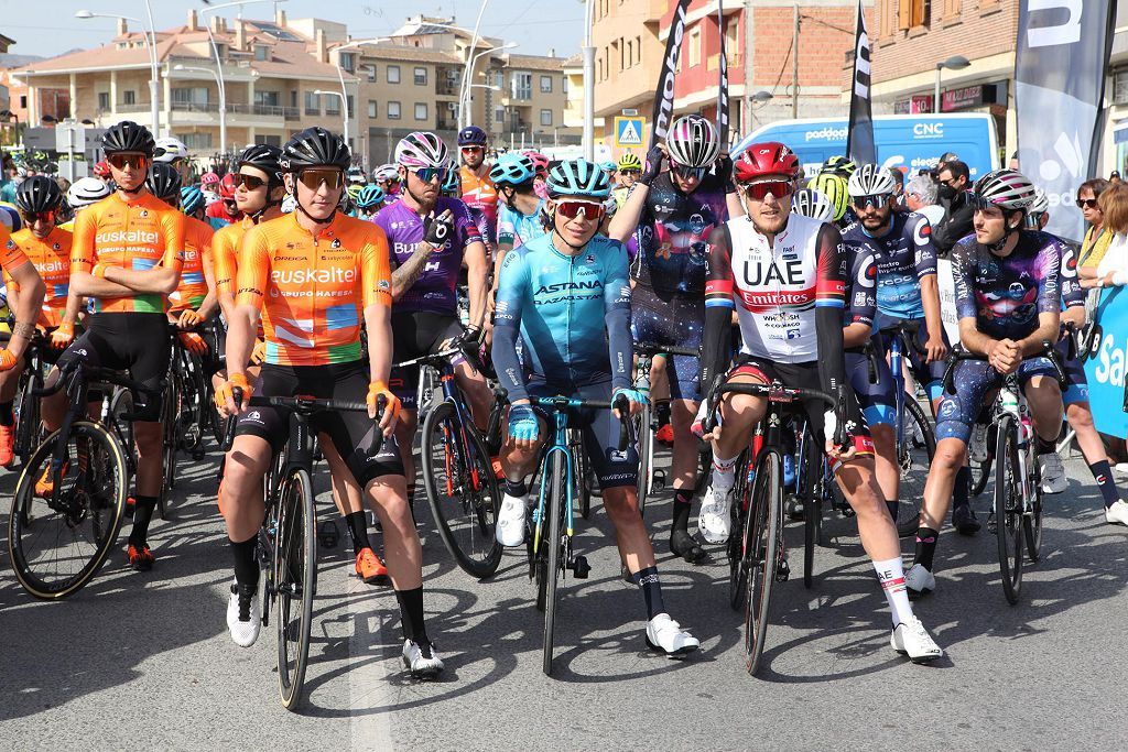 Así ha sido la salida de la Vuelta a Murcia en Fortuna