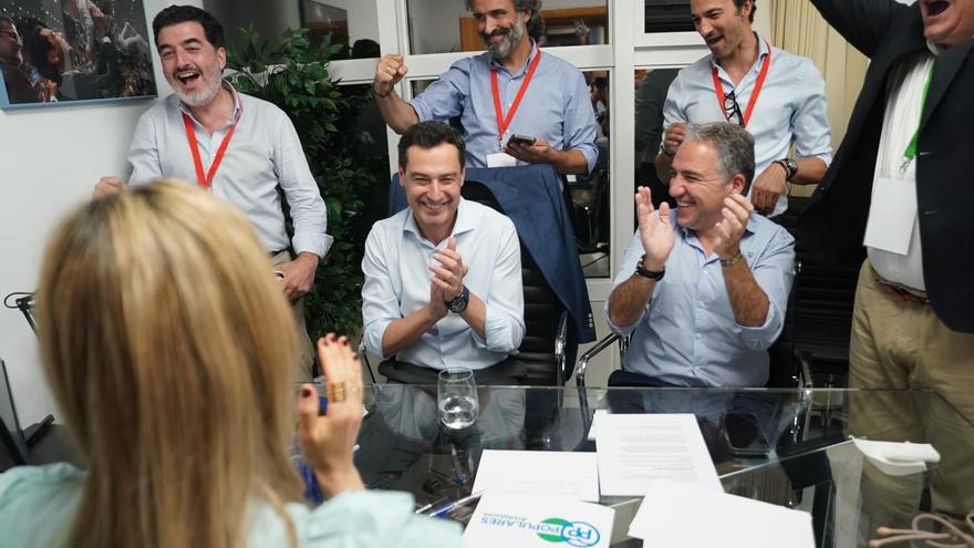 El PP impone el ‘efecto  dominó’ del 19J andaluz