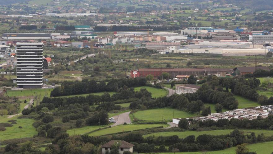 Una vista de la zona por donde transcurrirá el vial de Jove.