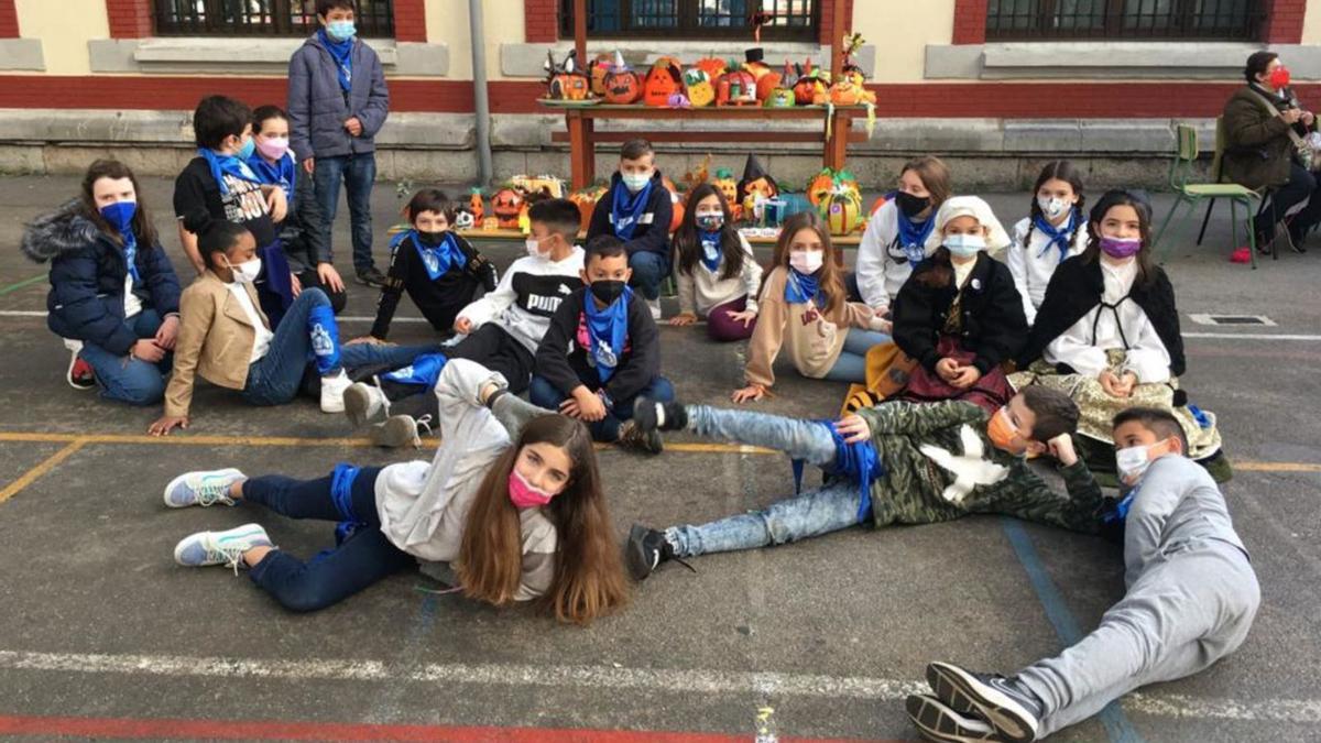 El colegio Aniceto Sela da calabazas a la pandemia |