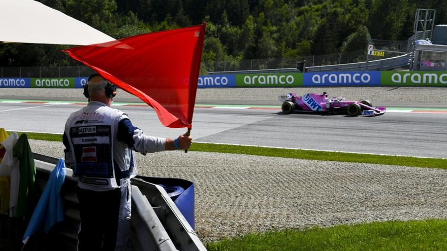 ¿Qué significa la bandera roja en Fórmula 1?