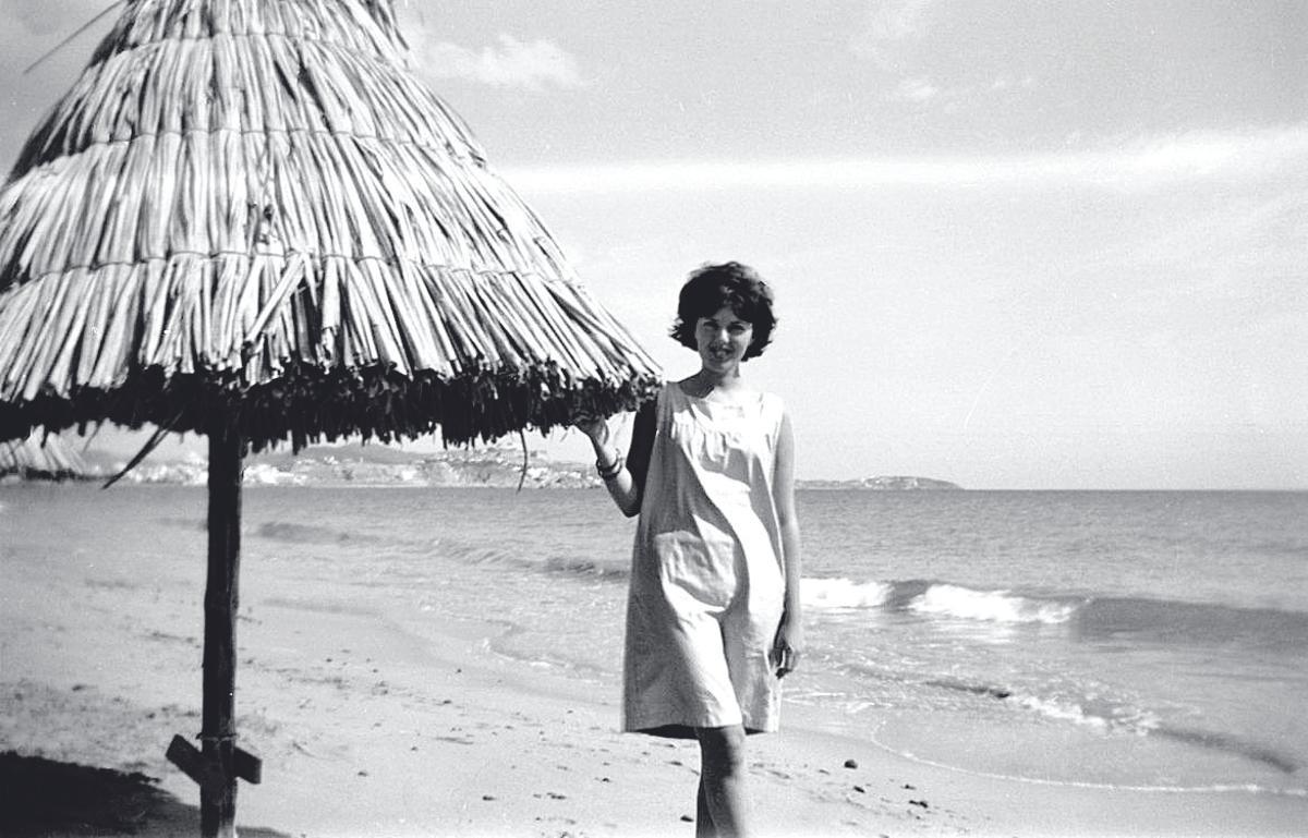 Sandra Whittle en Platja d’en Bossa.
