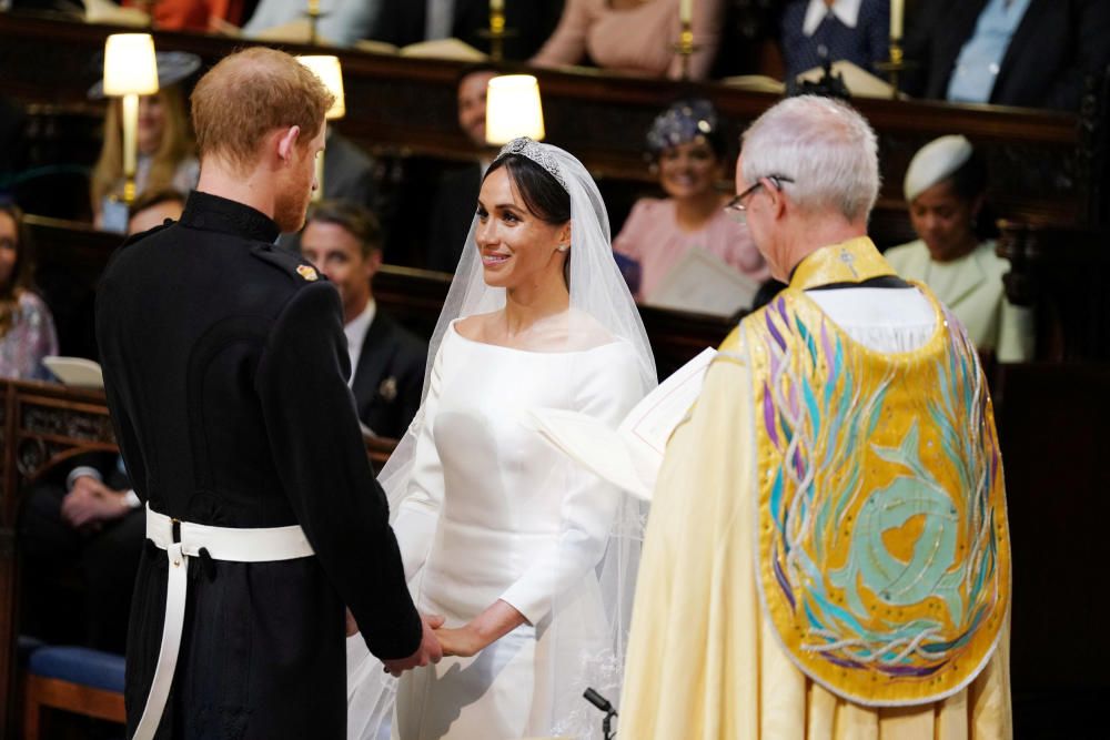 El príncipe Harry y Meghan Markle, marido y mujer