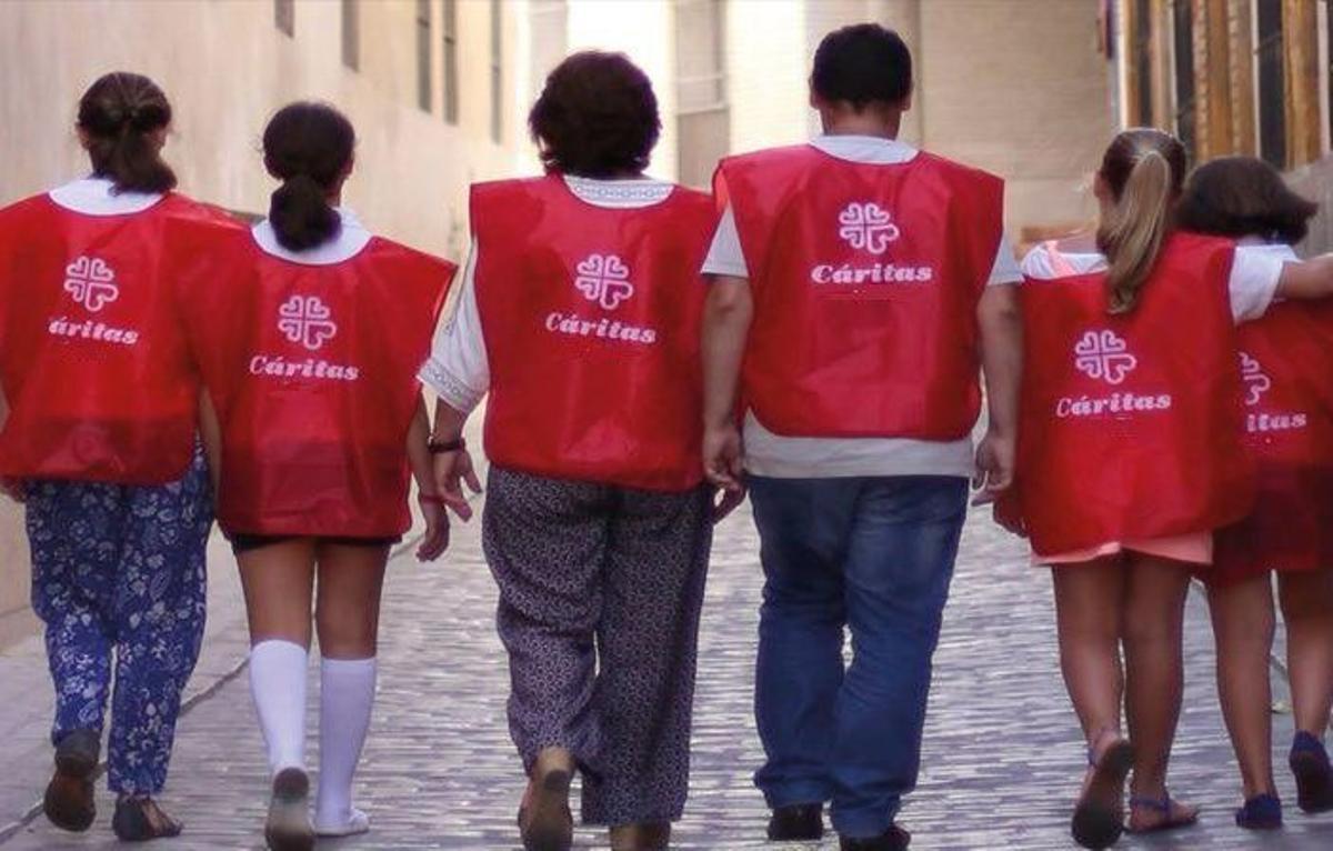 Voluntarios de Cáritas
