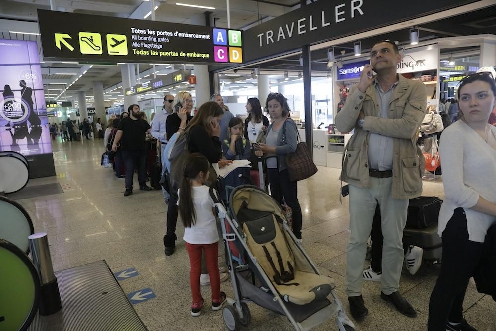 Un fallo informático afecta a los aeropuertos de Palma, Ibiza y Menorca