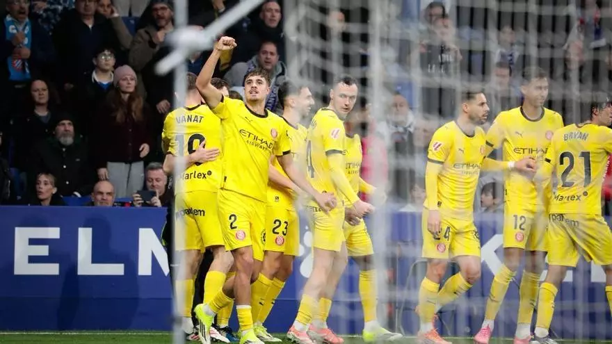 ¡El Girona sorprende en Cornellá!