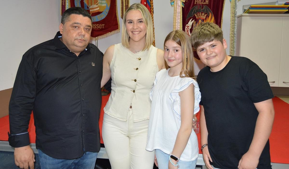 Lara Cuevas, el día de su nombramiento