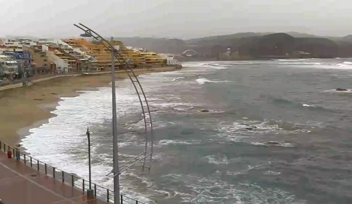 Lluvia y viento en Canarias (22/11/16)