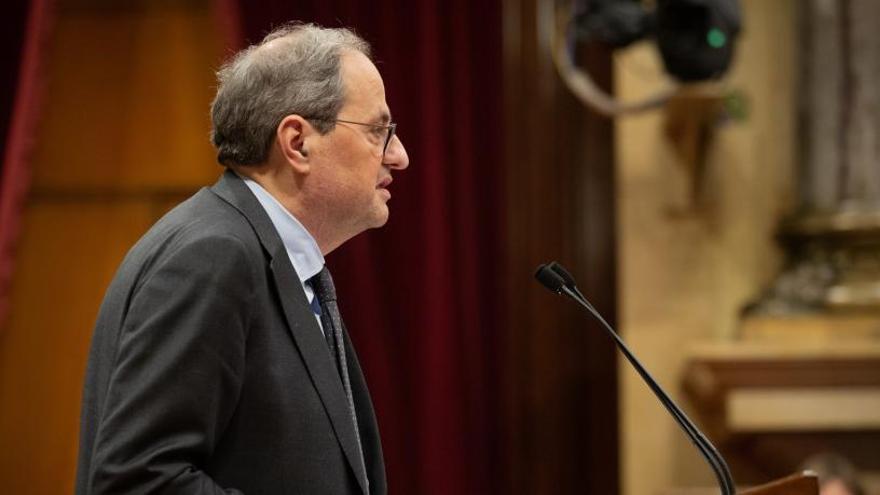 El secretari general del Parlament dona l&#039;ordre per retirar l&#039;acta de diputat a Torra