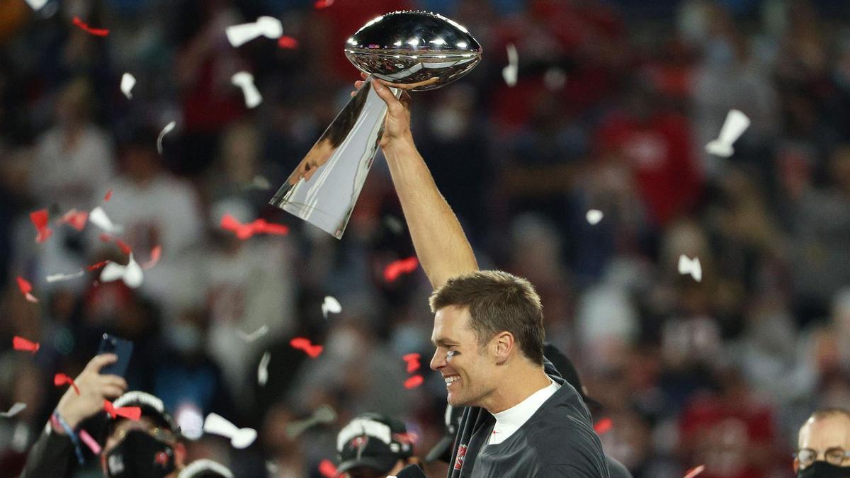 Brady, 5 veces MVP de la Super Bowl