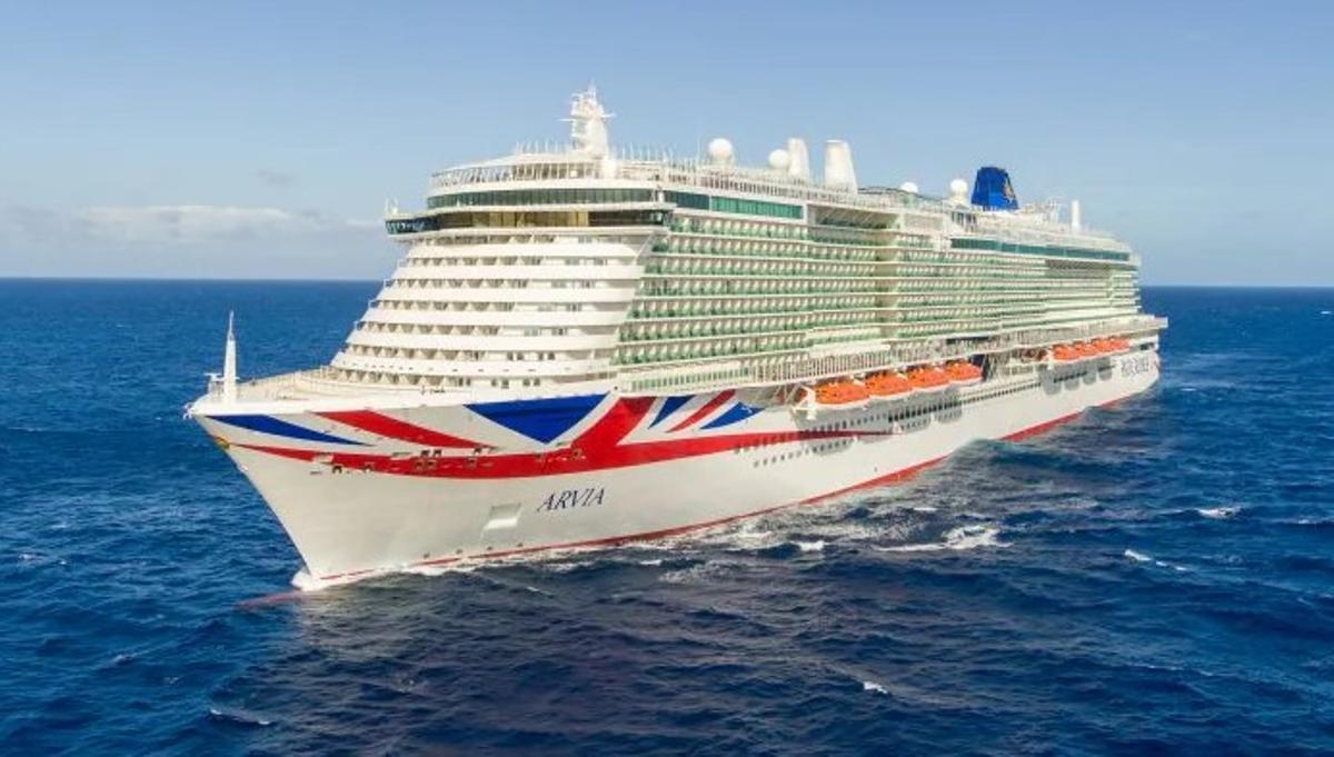 El crucero Arvia, en una imagen de la compañía.