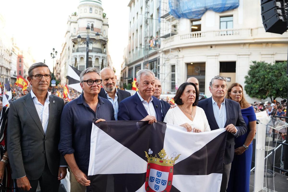 Las imágenes de la manifestación en Sevilla en apoyo a la población ceutí