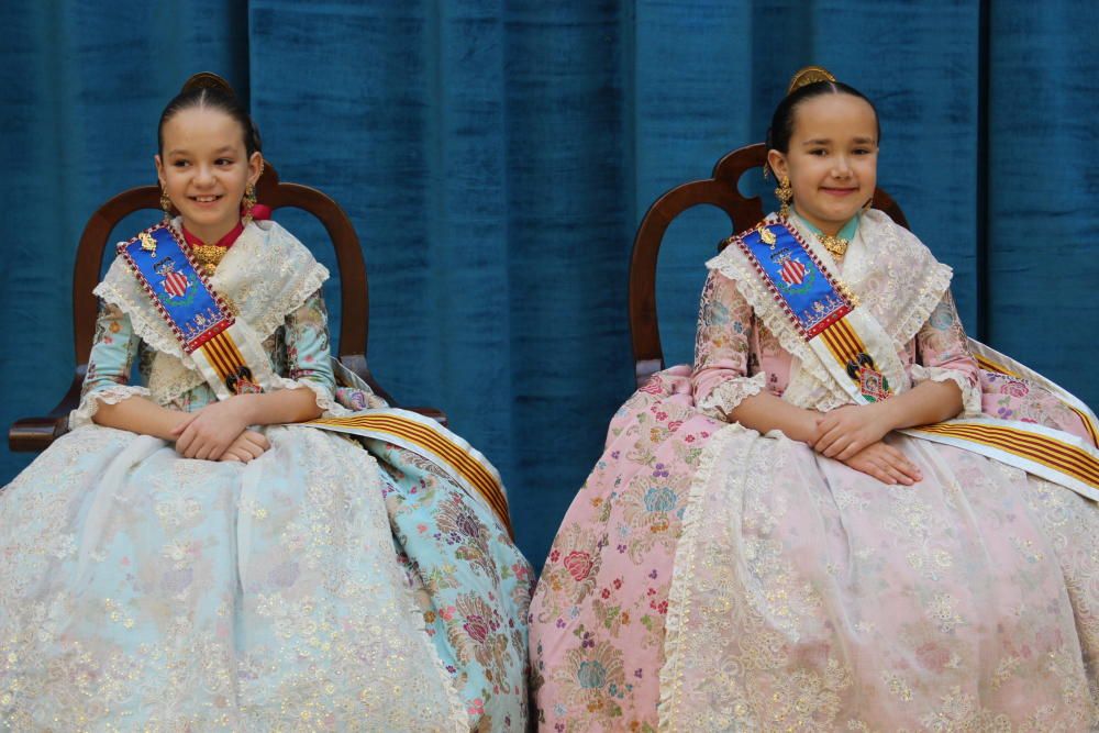 Estreno histórico de los niños falleros en el intercambio infantil