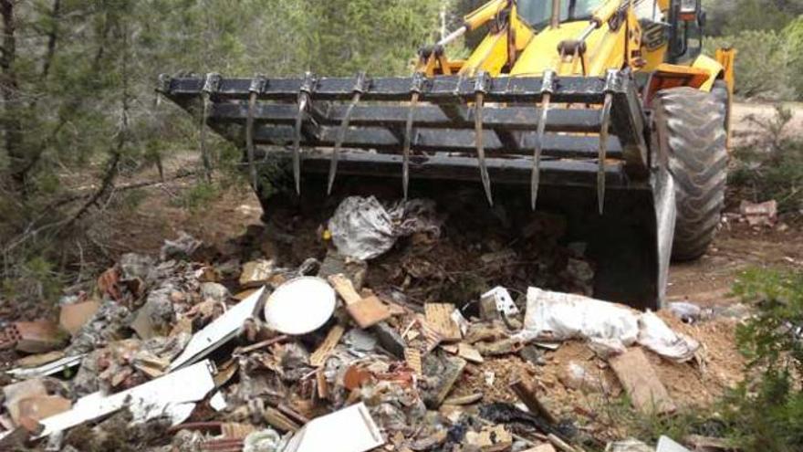 Basura retirada.