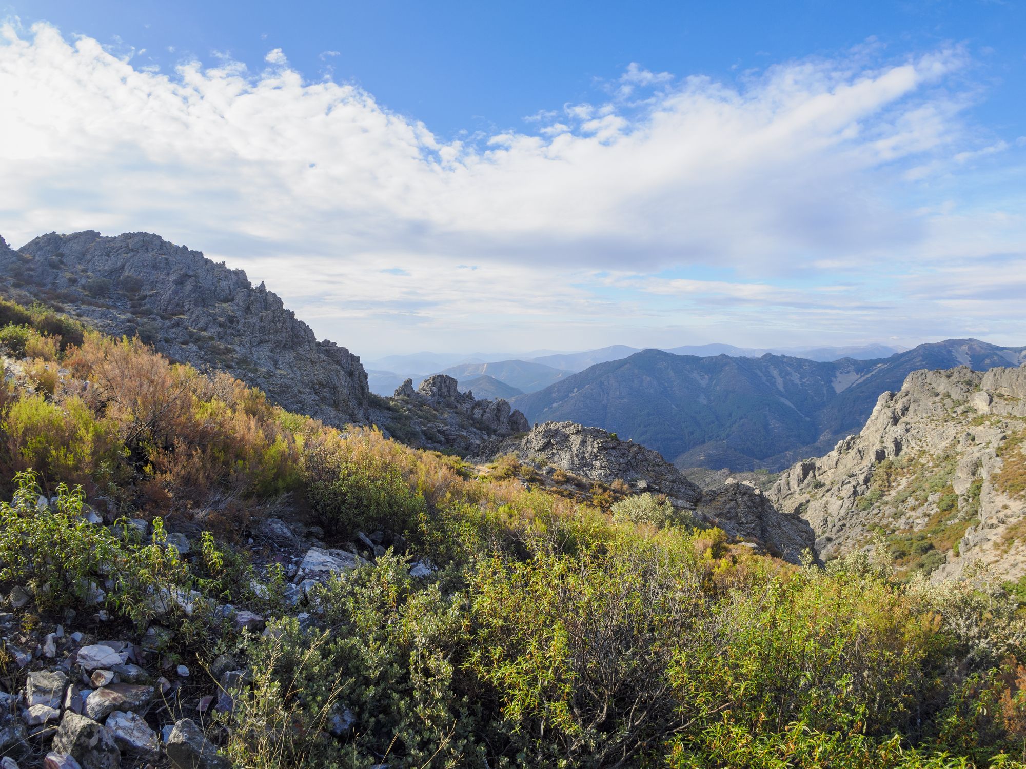 Los colores del valle de Las Batuecas