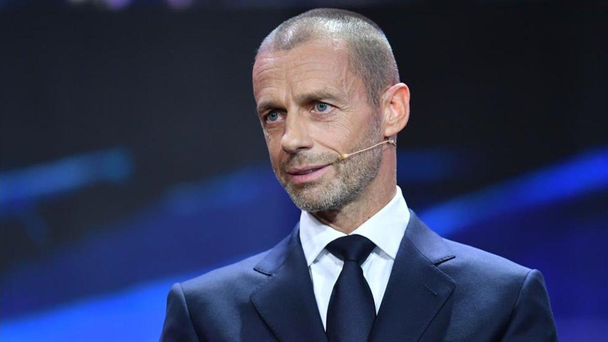 Aleksander Ceferin, presidente de la UEFA