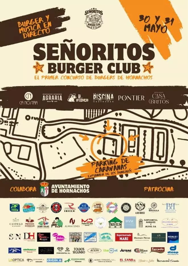 Hornachos (Badajoz) crea su propio concurso culinario, el ‘Señoritos Burger Club’