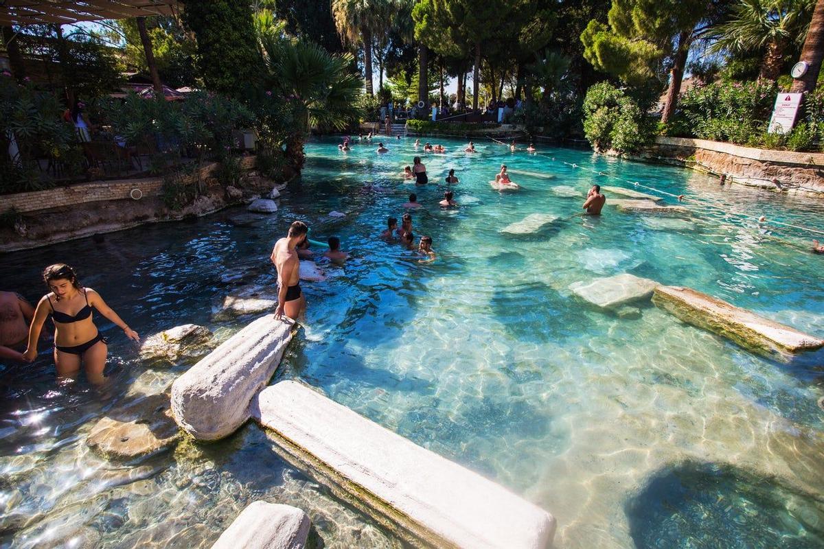 Piscina de Cleopatra, Turquía