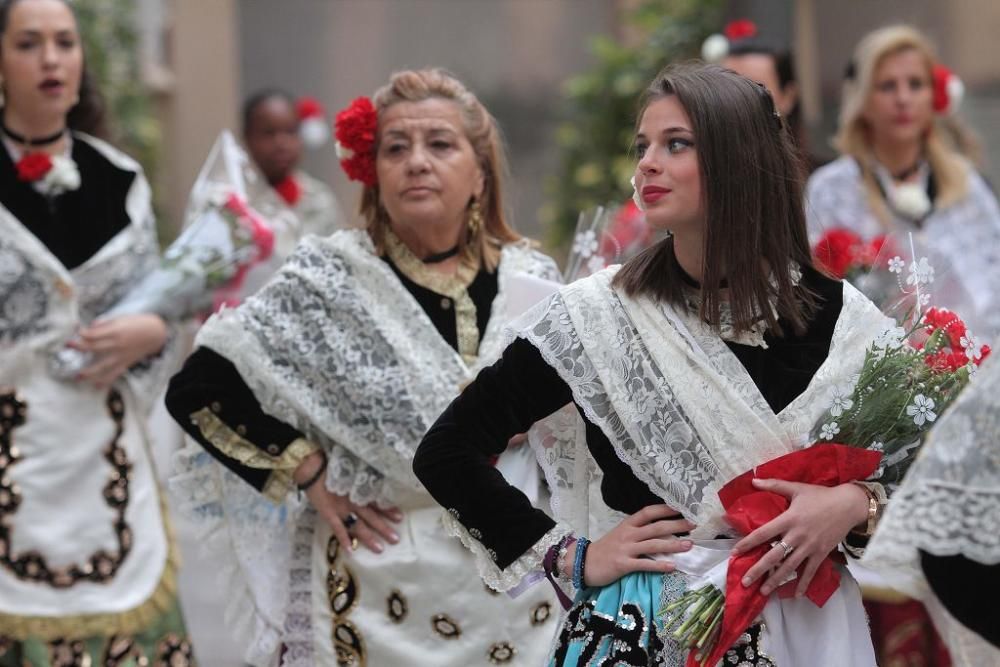 Ofrenda floral a la Virgen de la Caridad de Cartagena