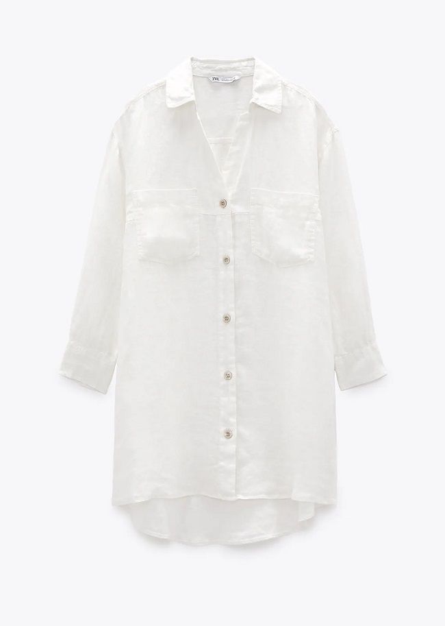 Camisa de lino de Zara