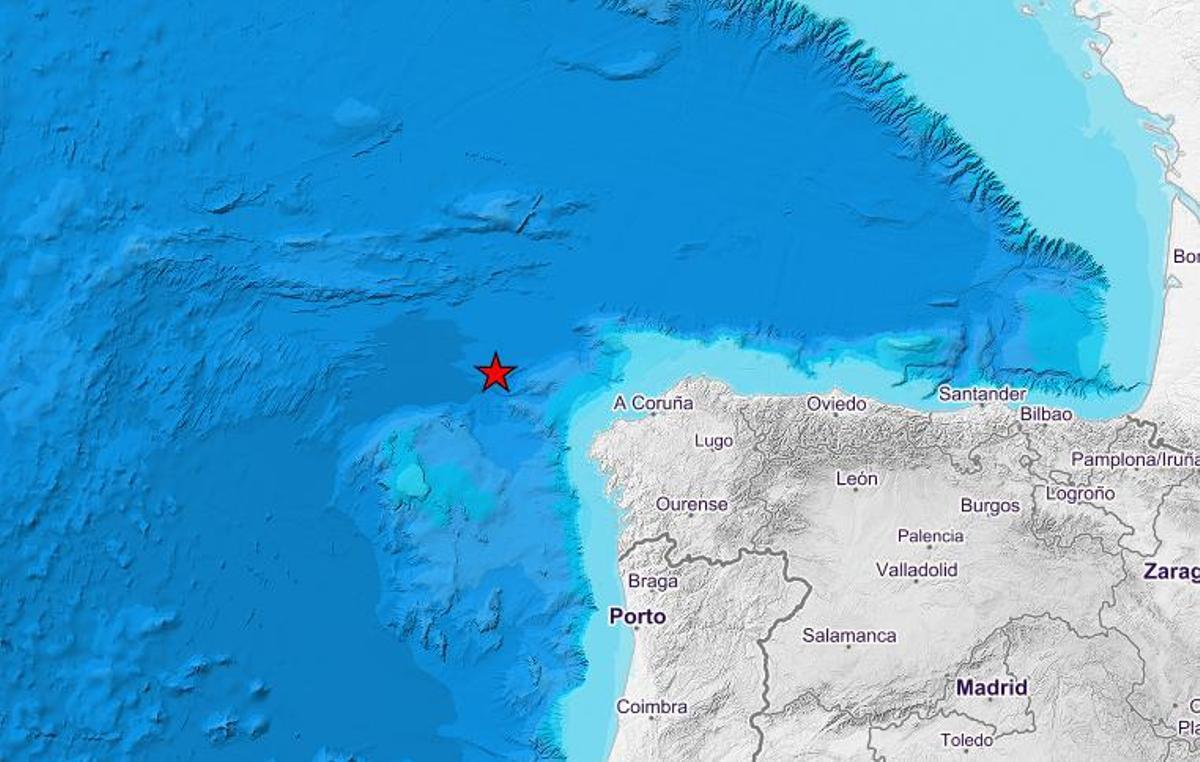Epicentro del terremoto