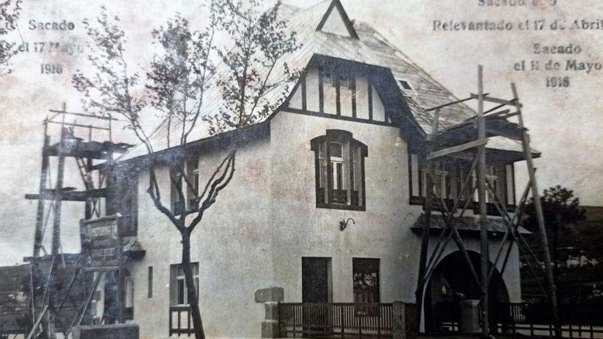 Casa Carnicero en 1916.   | // L.O.