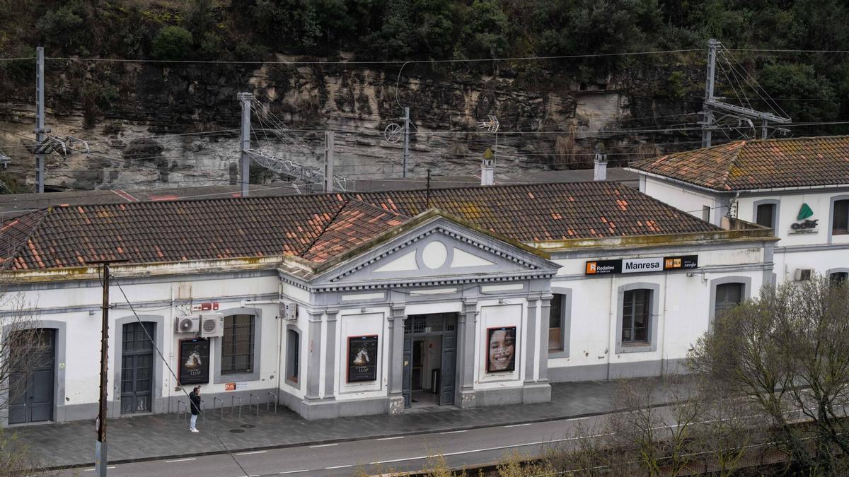 La estación de Manresa, destino de la RL4.