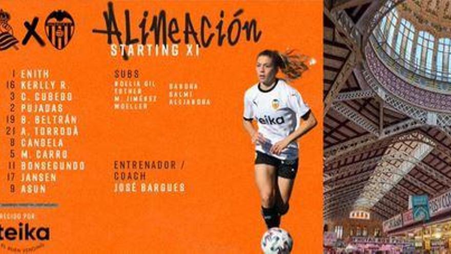 El Valencia Femenino empata frente a la Real