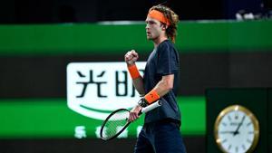 Rublev, en el Masters 1000 de Shanghái