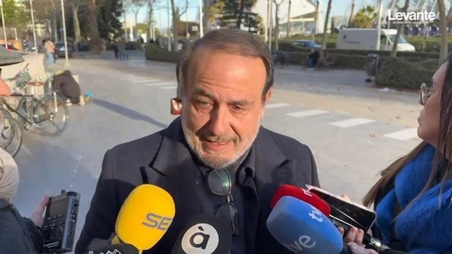 Vicente Burgos, exgerente de la Fundación Jaume II El Just ante la Audiencia de València: "El señor Benavent que vimos diez años después no tenía nada que ver con el que entonces estaba"