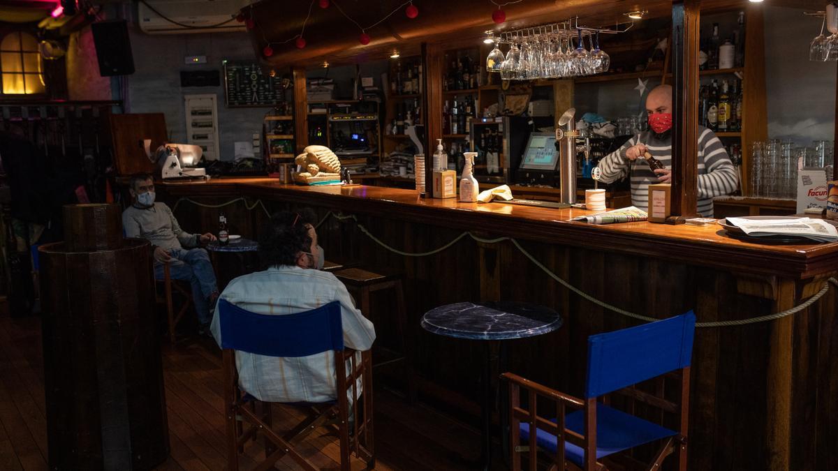 Interior de un bar en Zamora